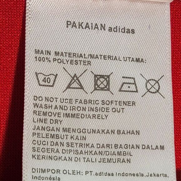 Manchester United Football Soccer jacket Top Adidas size Medium - Picture 6 of 9